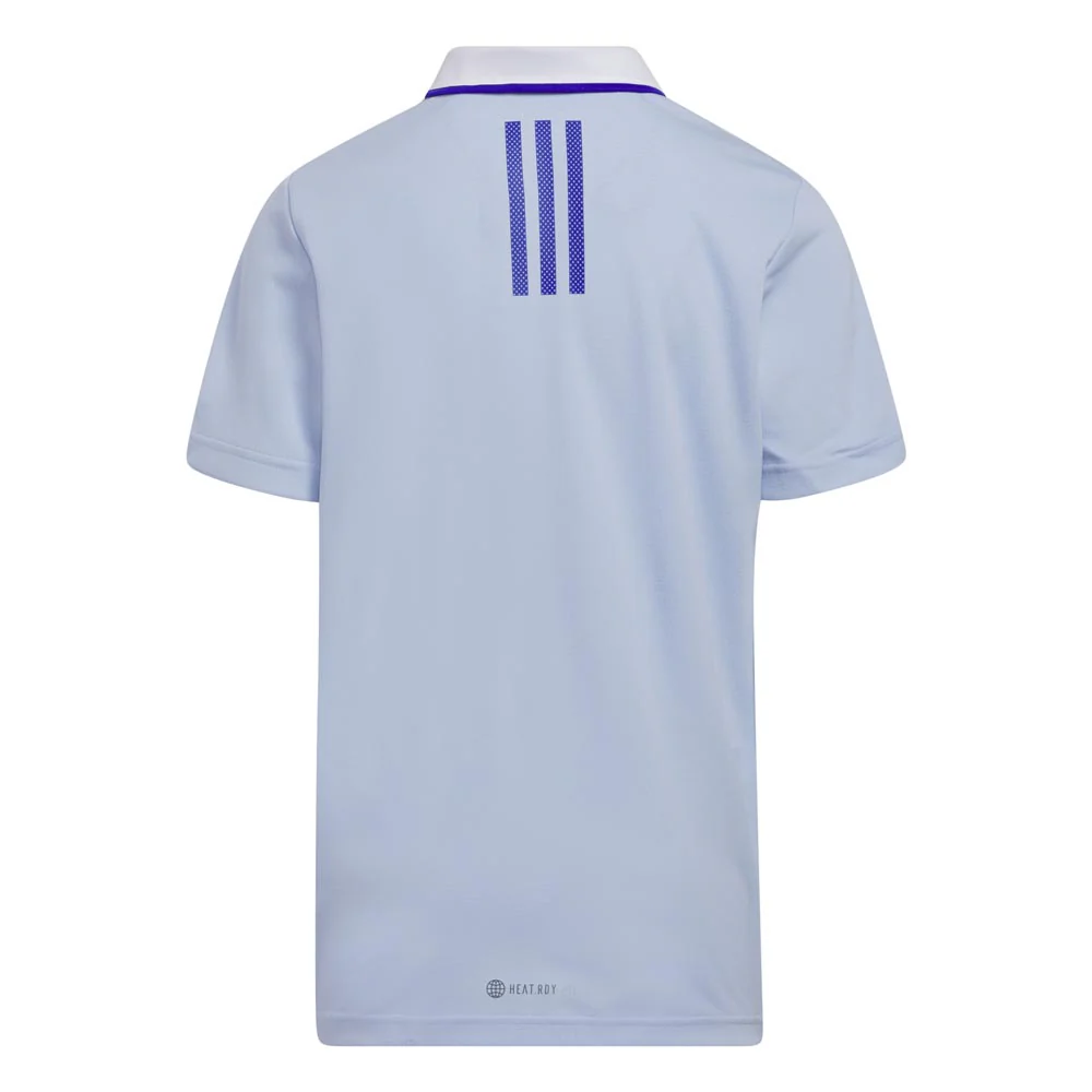 adidas Junior Colourblock HEAT.RDY Polo - Image 2
