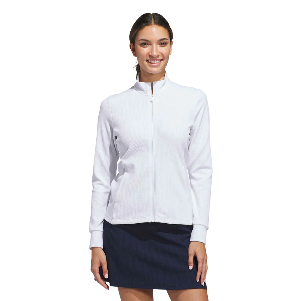 adidas Ladies Performance Textured Jacket - Image 4