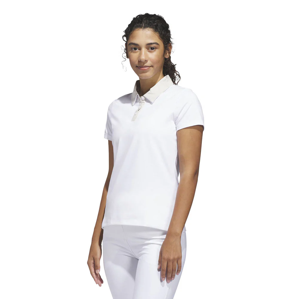 adidas Ladies Ultimate365+ Grid Climacool Polo - Image 2