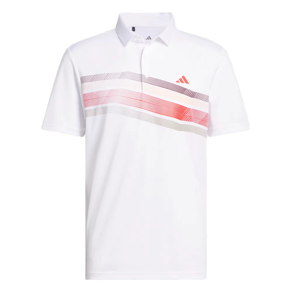 adidas Mens Core Chest Stripe Polo Shirt - Image 5