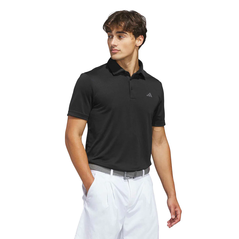 adidas Mens Performance Solid Polo Shirt - Image 2