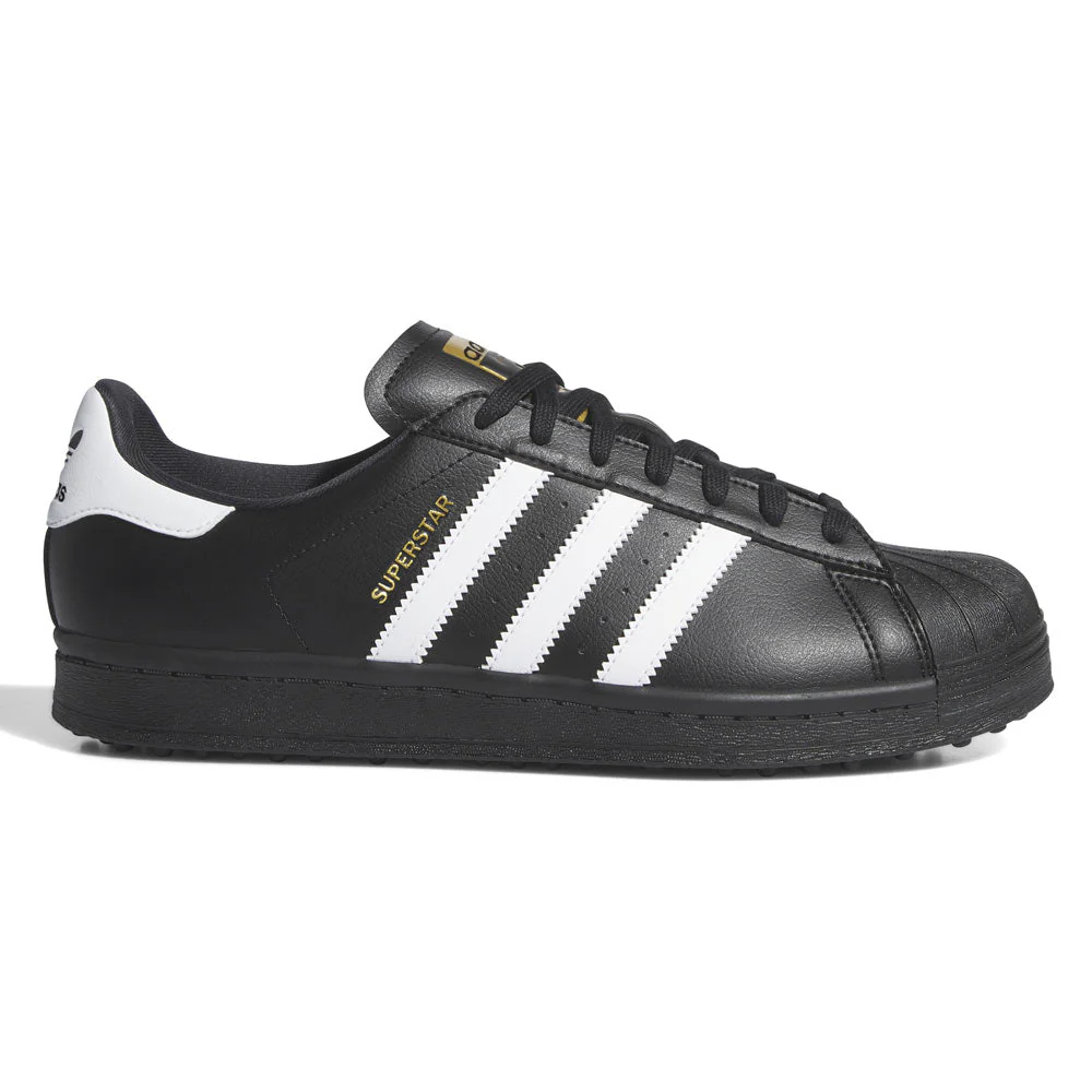 adidas Mens Superstar Golf Spikeless Golf Shoes - Image 2