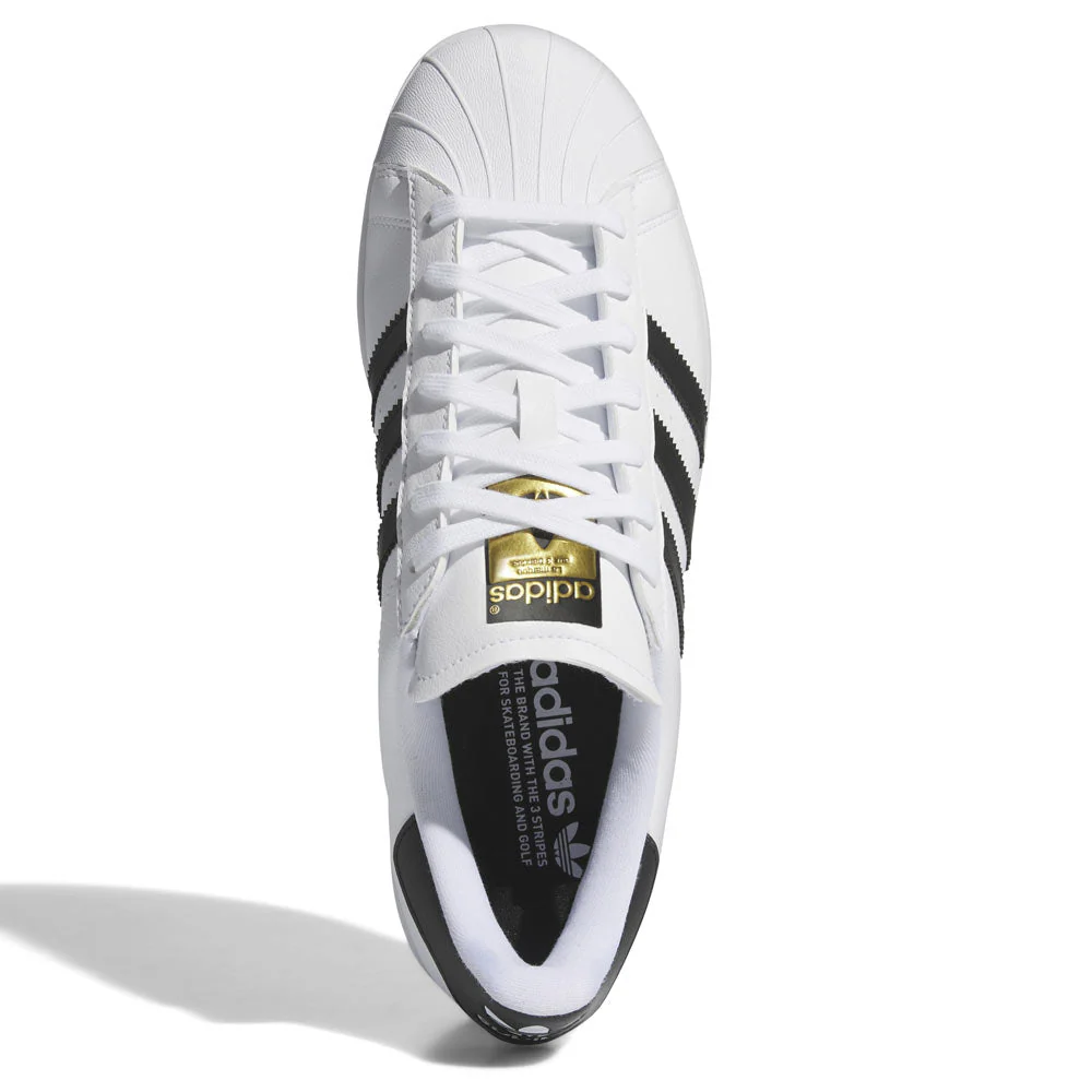 adidas Mens Superstar Golf Spikeless Golf Shoes - Image 4
