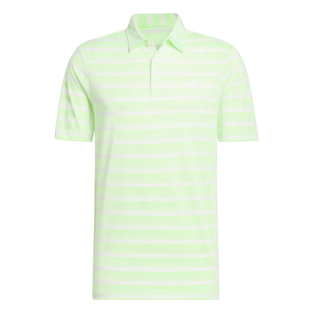adidas Mens Two Colour Stripe Polo - Image 2