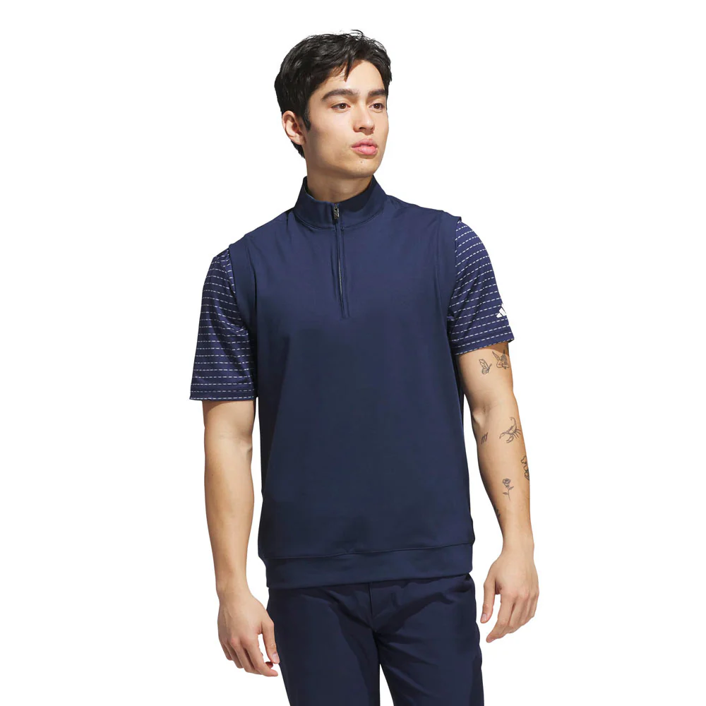 adidas Mens Ultimate 365 Classic 1/4 Zip Vest - Image 3