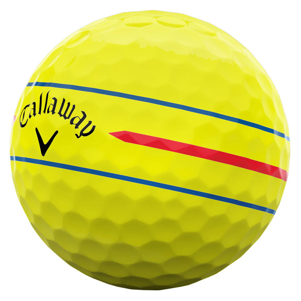 Callaway Chrome Soft 360 '26 Triple Track Yellow Golf Balls - Dozen - Image 4