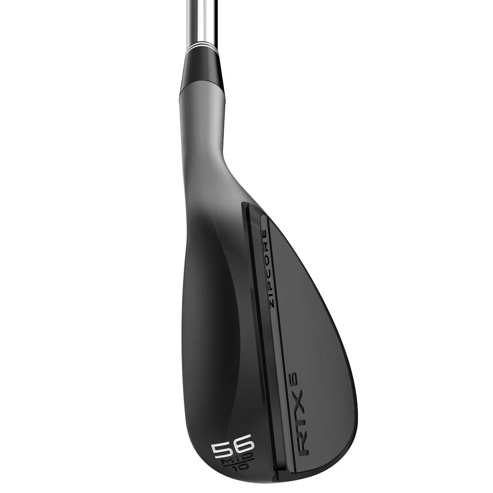 Cleveland Golf Mens RTX6 Zip Core Black Satin Wedges - Image 6