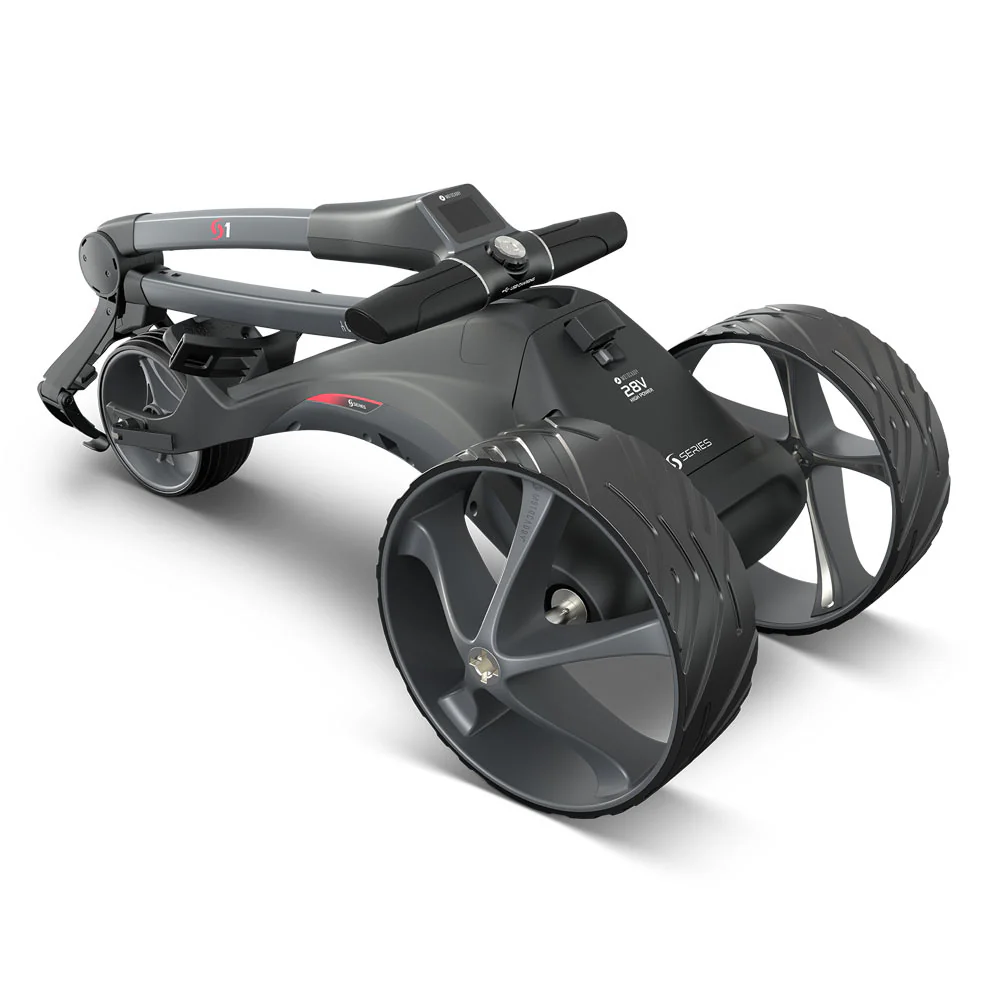 Motocaddy S1 '25 Graphite 28v Electric Trundler w/Ultra Lithium Battery - Image 2