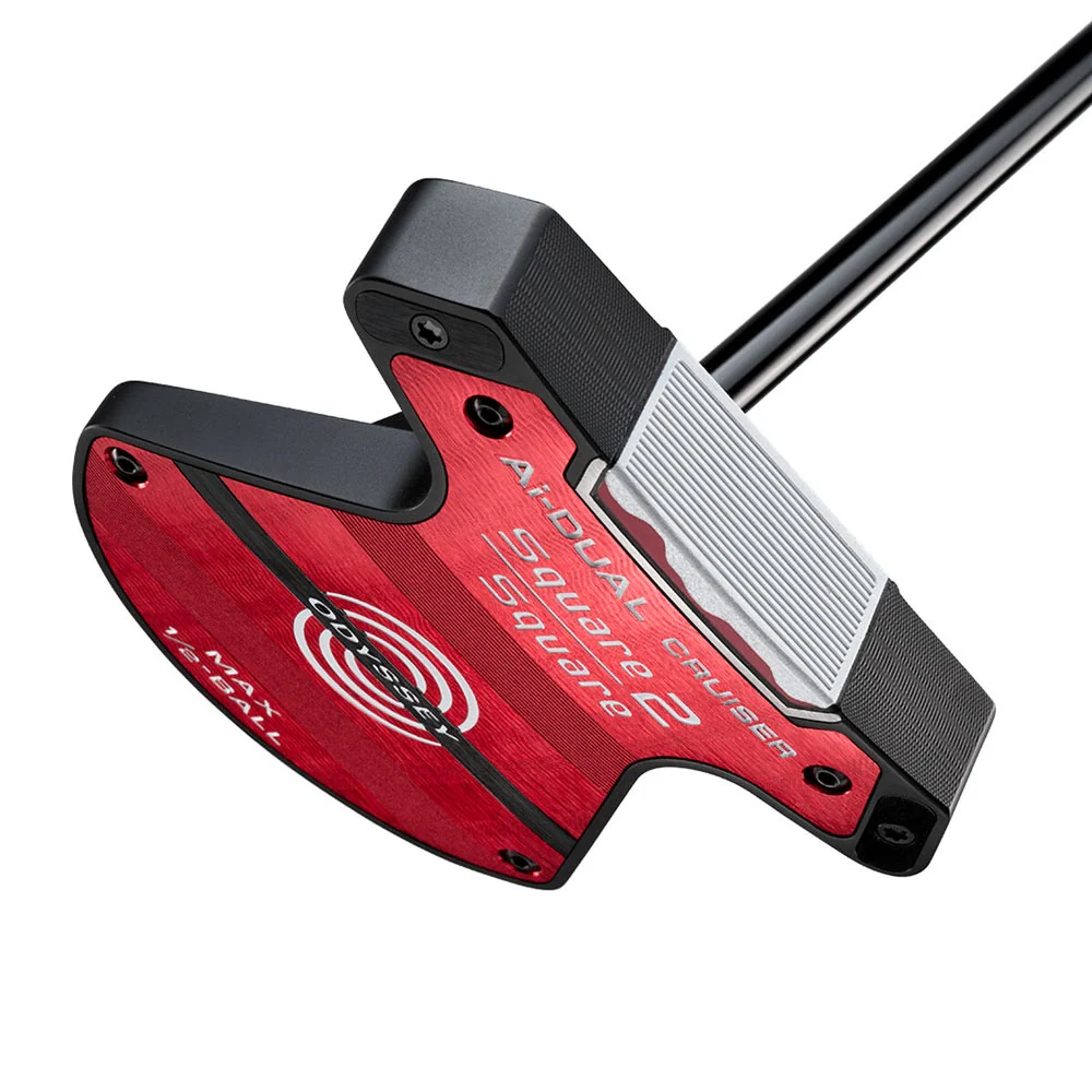 Odyssey Square 2 Square Ai-Dual Max 1/2 Ball Long Putter '26