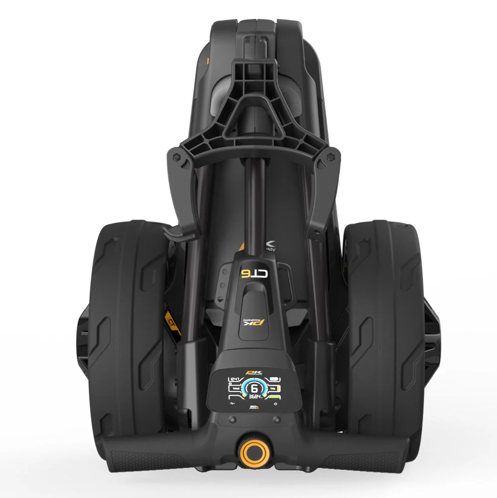 Powakaddy CT6 Stealth Black '25 Electric Trundler with 18 Hole Lithium Battery - Image 9