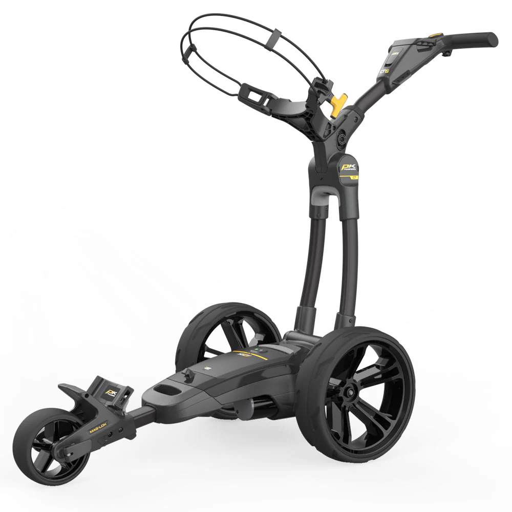 Powakaddy CT6 Stealth Black '25 Electric Trundler with XL Lithium Battery - Image 5
