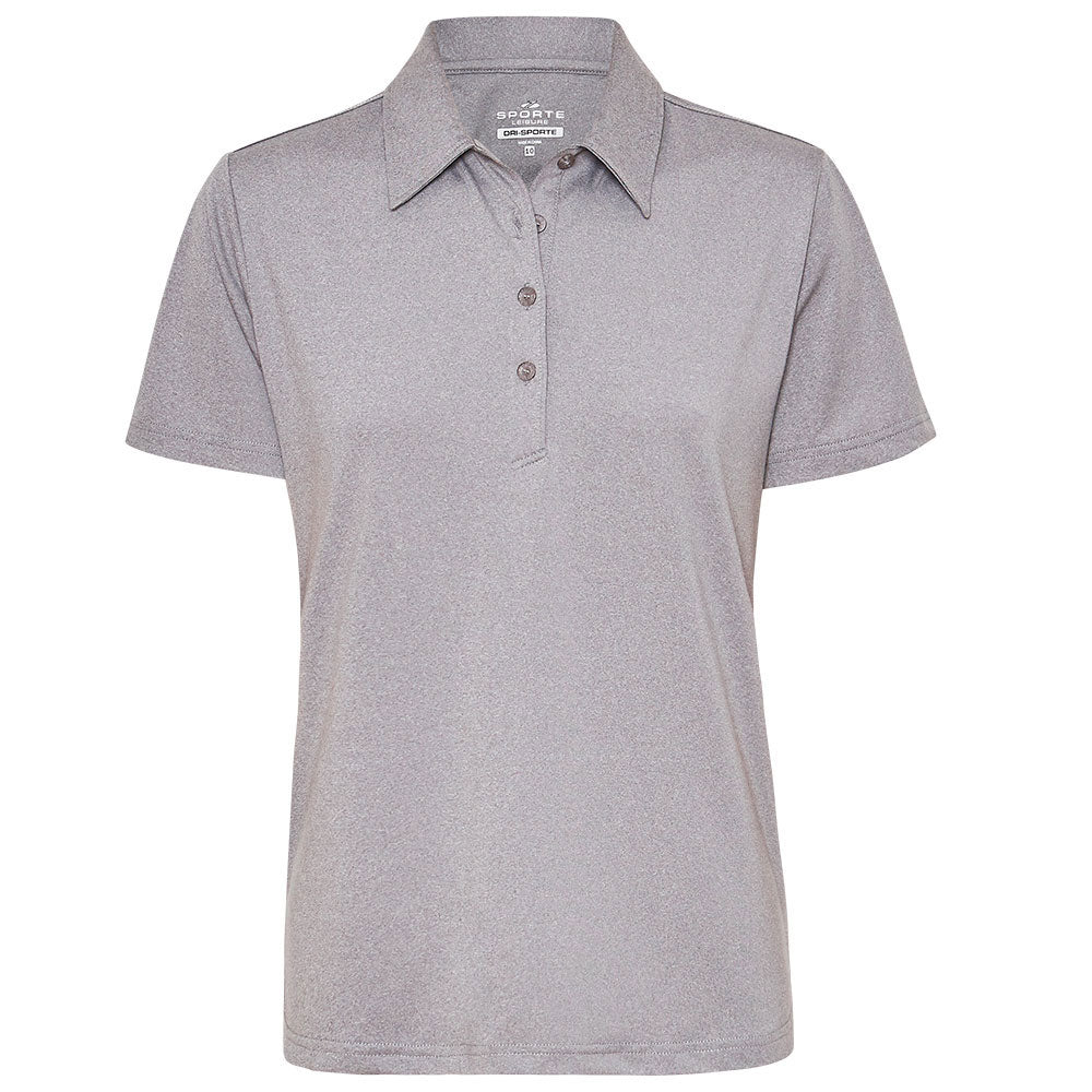 Sporte Leisure Ladies Hype Marle Self Colour Polo - Image 2