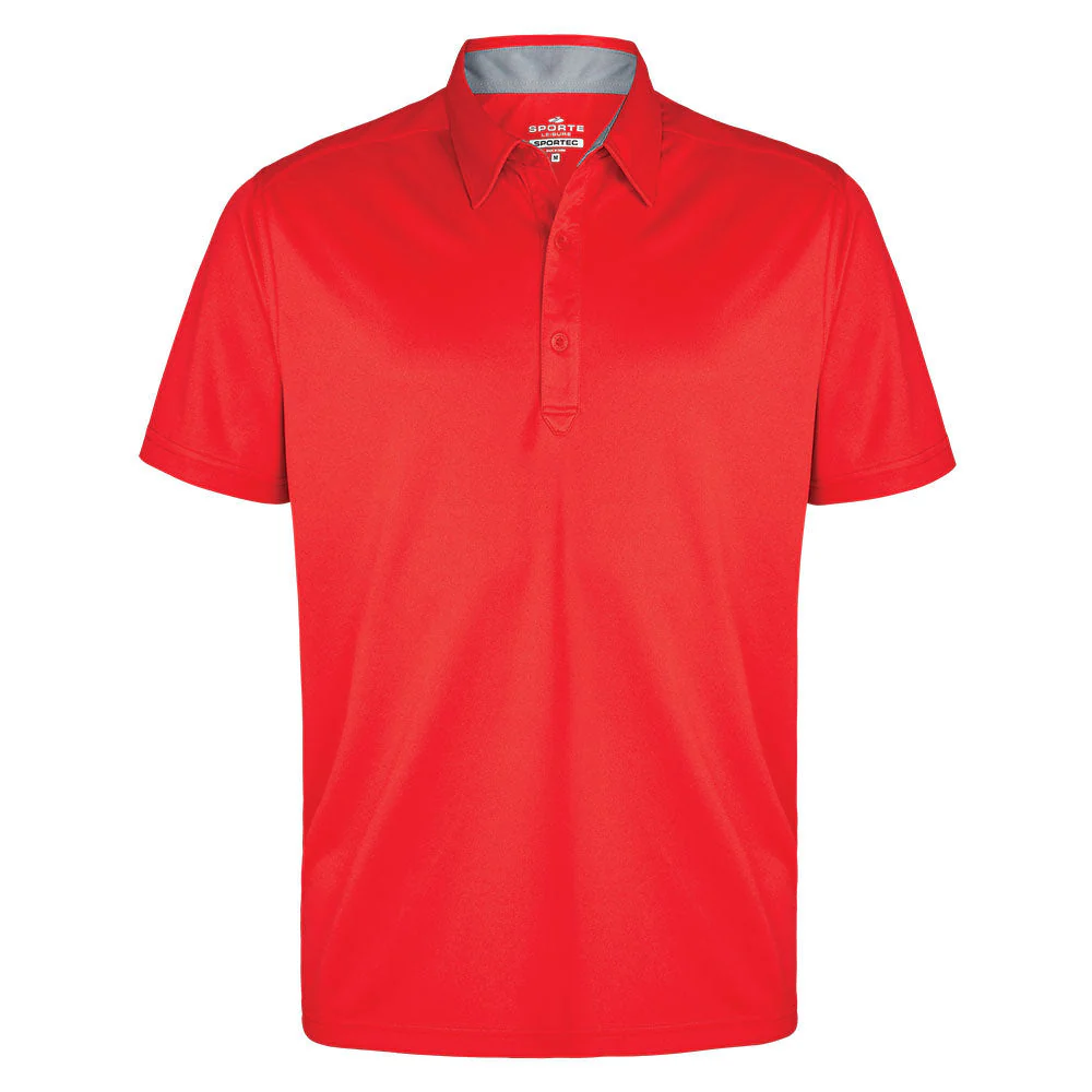 Sporte Leisure Mens Duke Contrast Colour Polo - Image 8