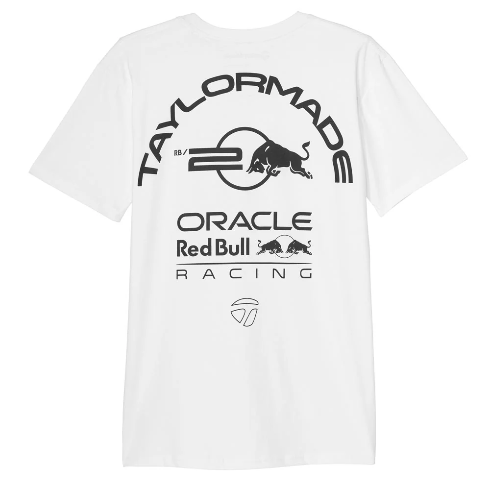 TaylorMade Red Bull Mens Racing Signature T-Shirt - Image 4