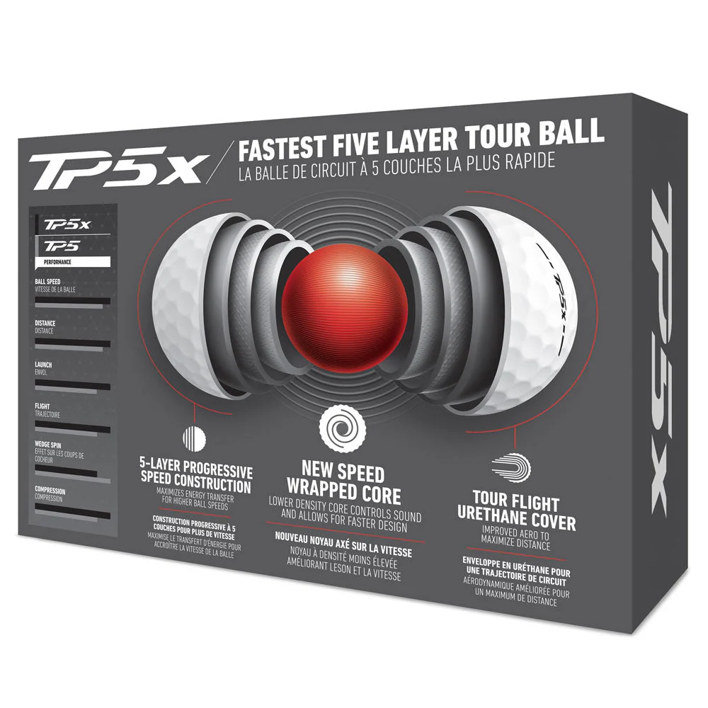 TaylorMade TM24 TP5x Golf Balls - Dozen - Image 6