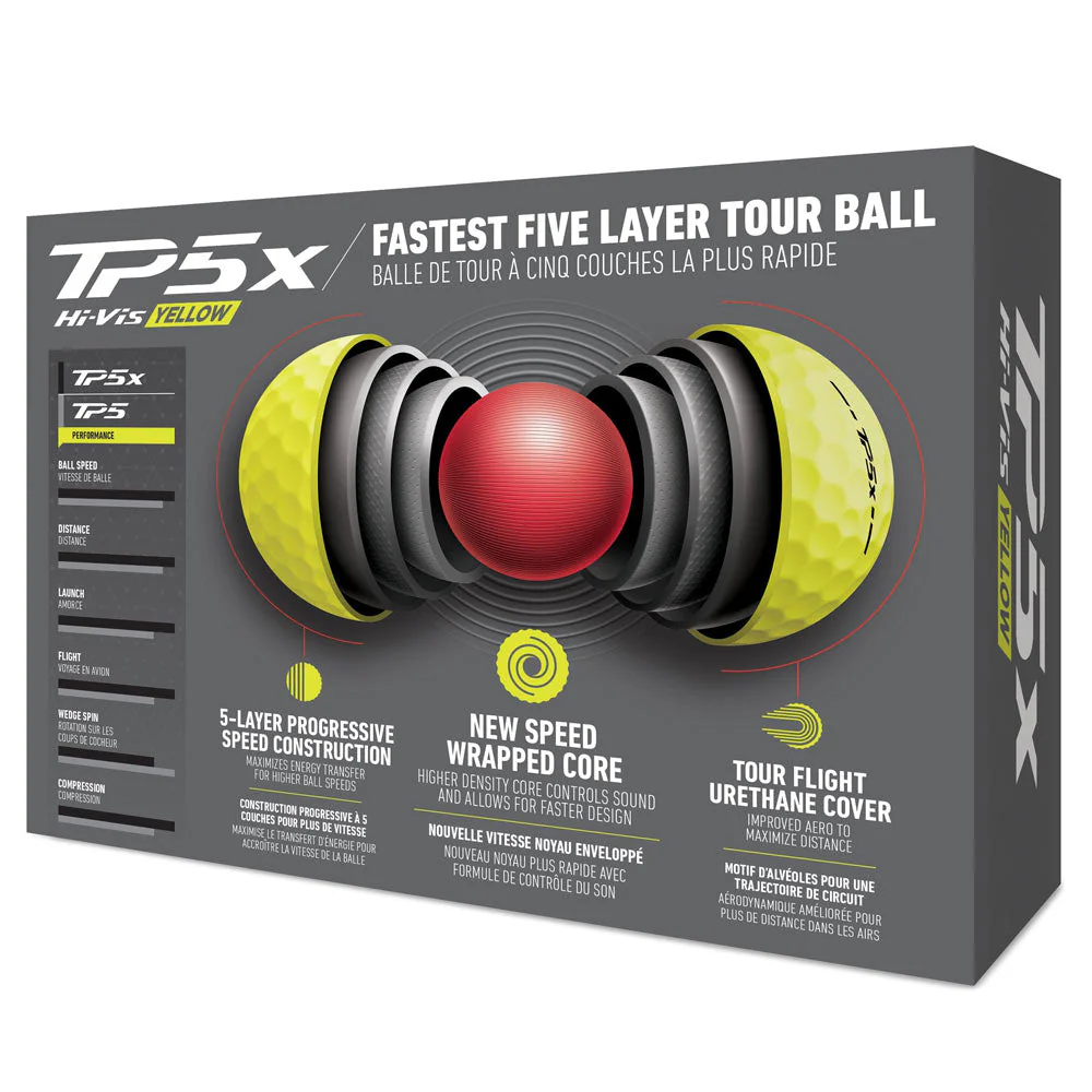 TaylorMade TM24 TP5x Golf Balls - Dozen - Image 8