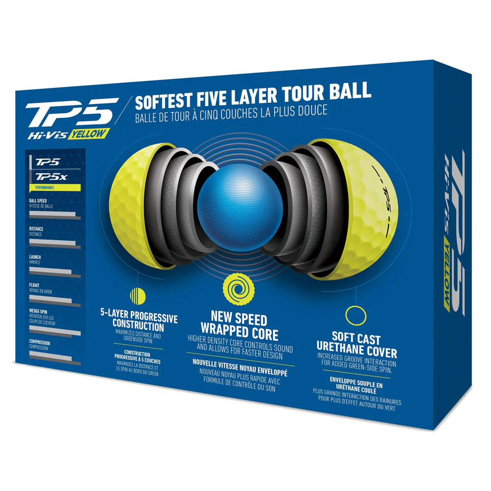TaylorMade TM24 TP5 Golf Balls - Dozen - Image 8