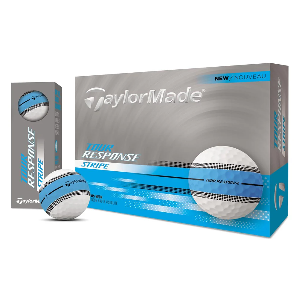 TaylorMade TM25 Tour Response Stripe Golf Balls - Dozen - Image 8