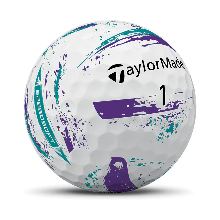 TaylorMade TM26 SpeedSoft Ink Golf Balls - Dozen - Image 4