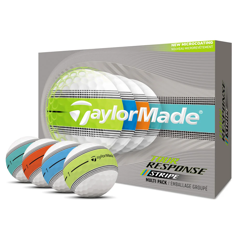 TaylorMade TM26 Tour Response Stripe Golf Balls - Dozen - Image 6