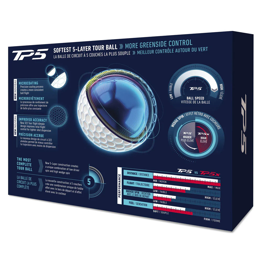 TaylorMade TM26 TP5 Golf Balls - Dozen - Image 3