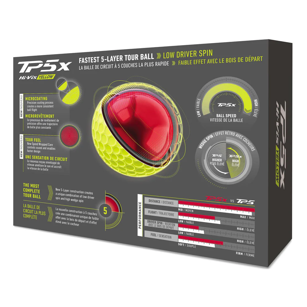 TaylorMade TM26 TP5x Golf Balls - Dozen - Image 9