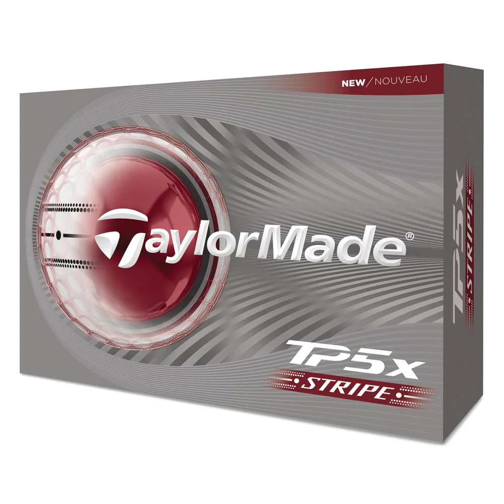 TaylorMade TM26 TP5x Stripe Golf Balls - Dozen