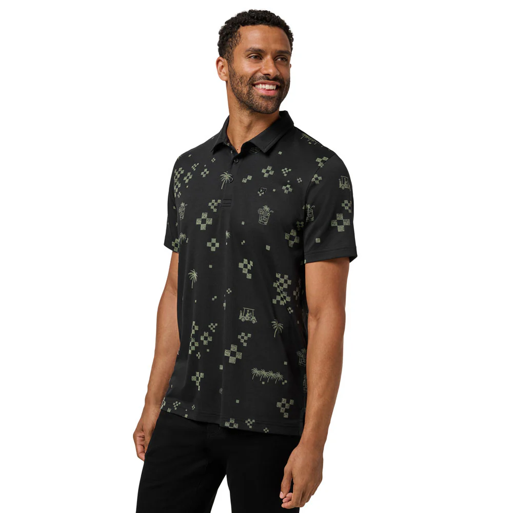Travis Mathew Beverage Cart Polo - Image 2