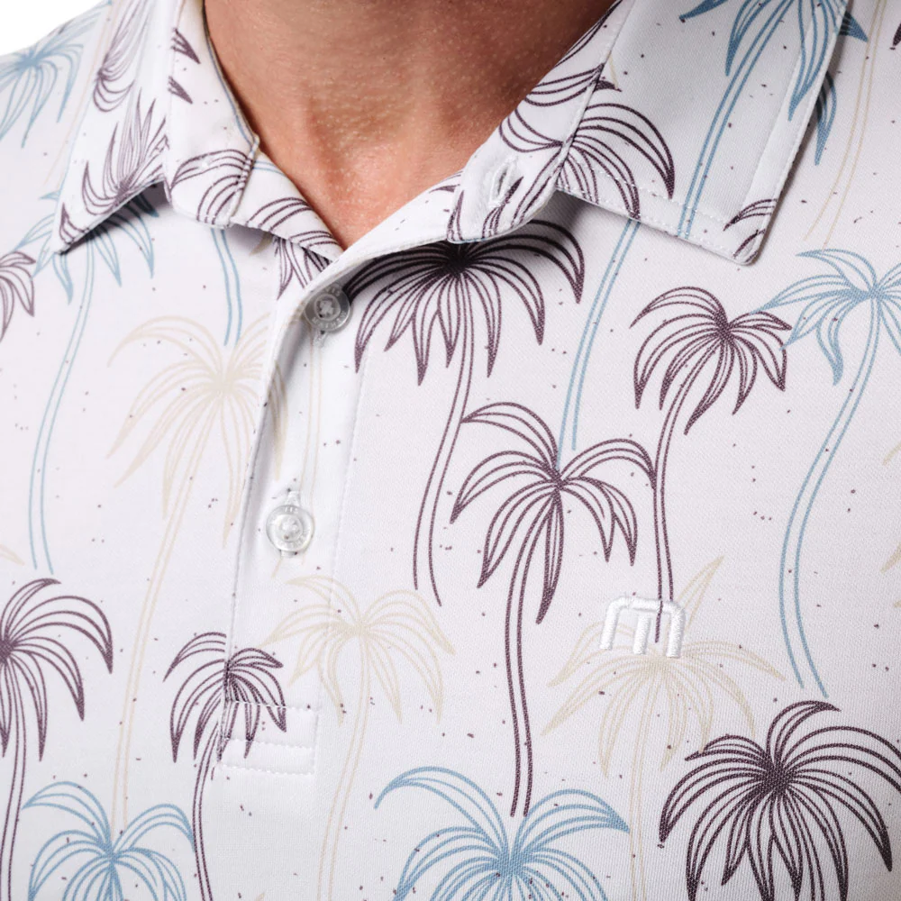 Travis Mathew Featherweight Palms Polo - Image 4